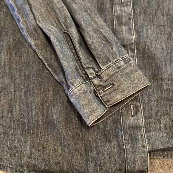 LOFT denim button down - Picture 2 of 5